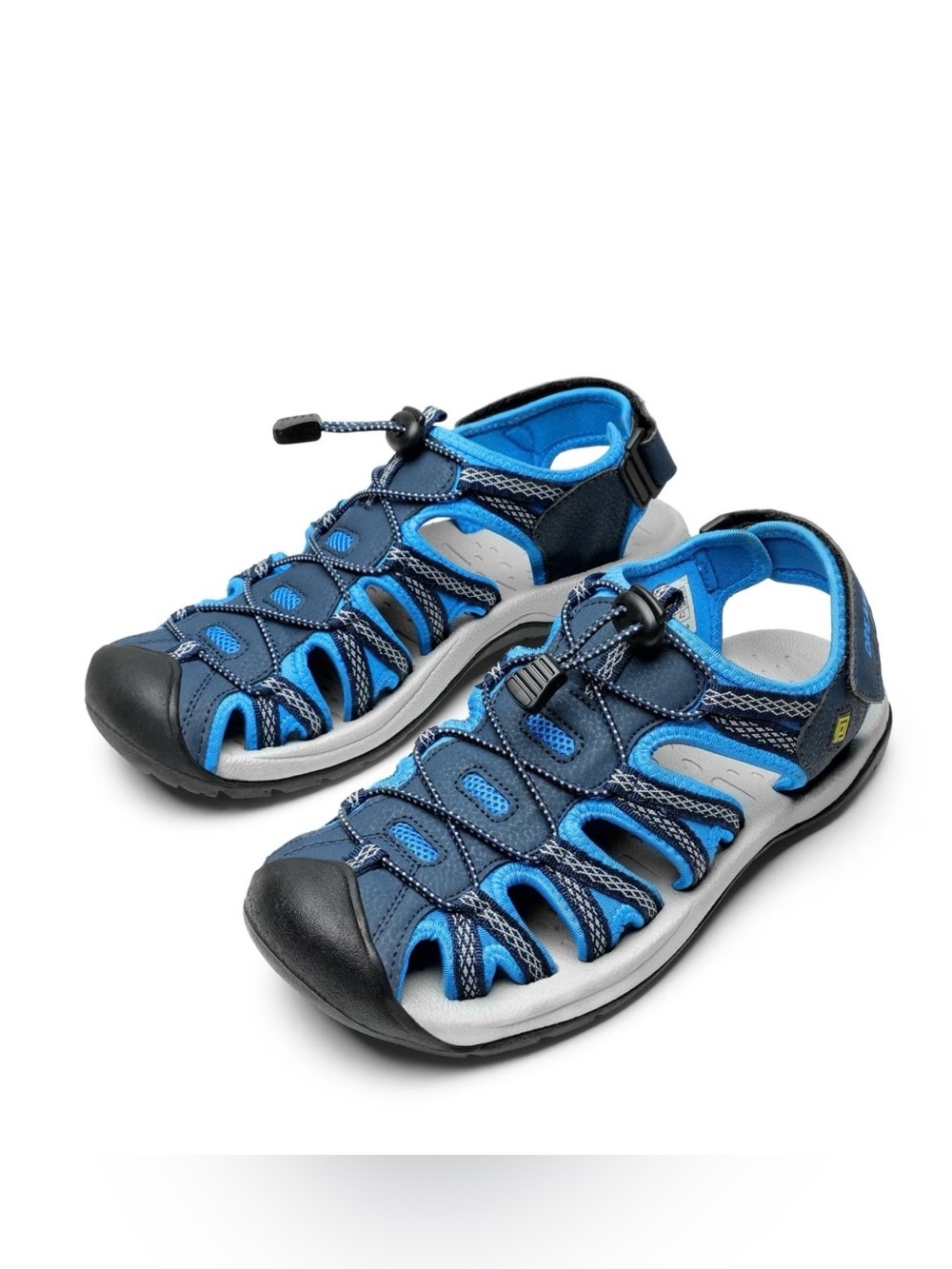 Dream Pairs Navy and Bright Blue Men’s Outdoor Sandals size 9.5